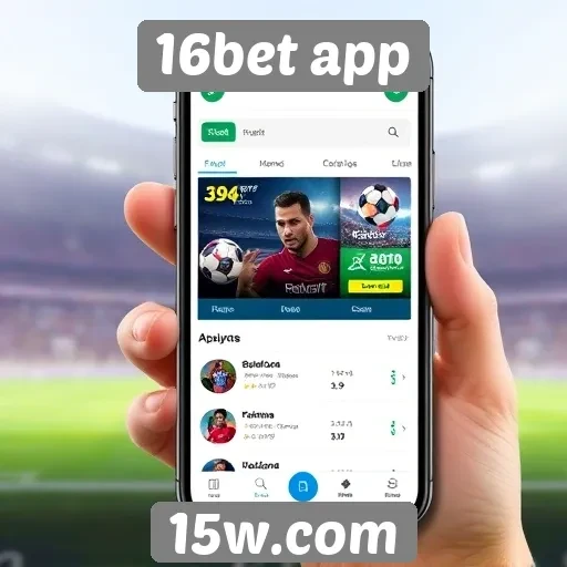 Opções de apostas esportivas no 16bet app