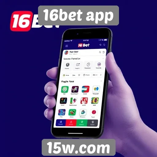 Análise da experiência do usuário no 16bet app